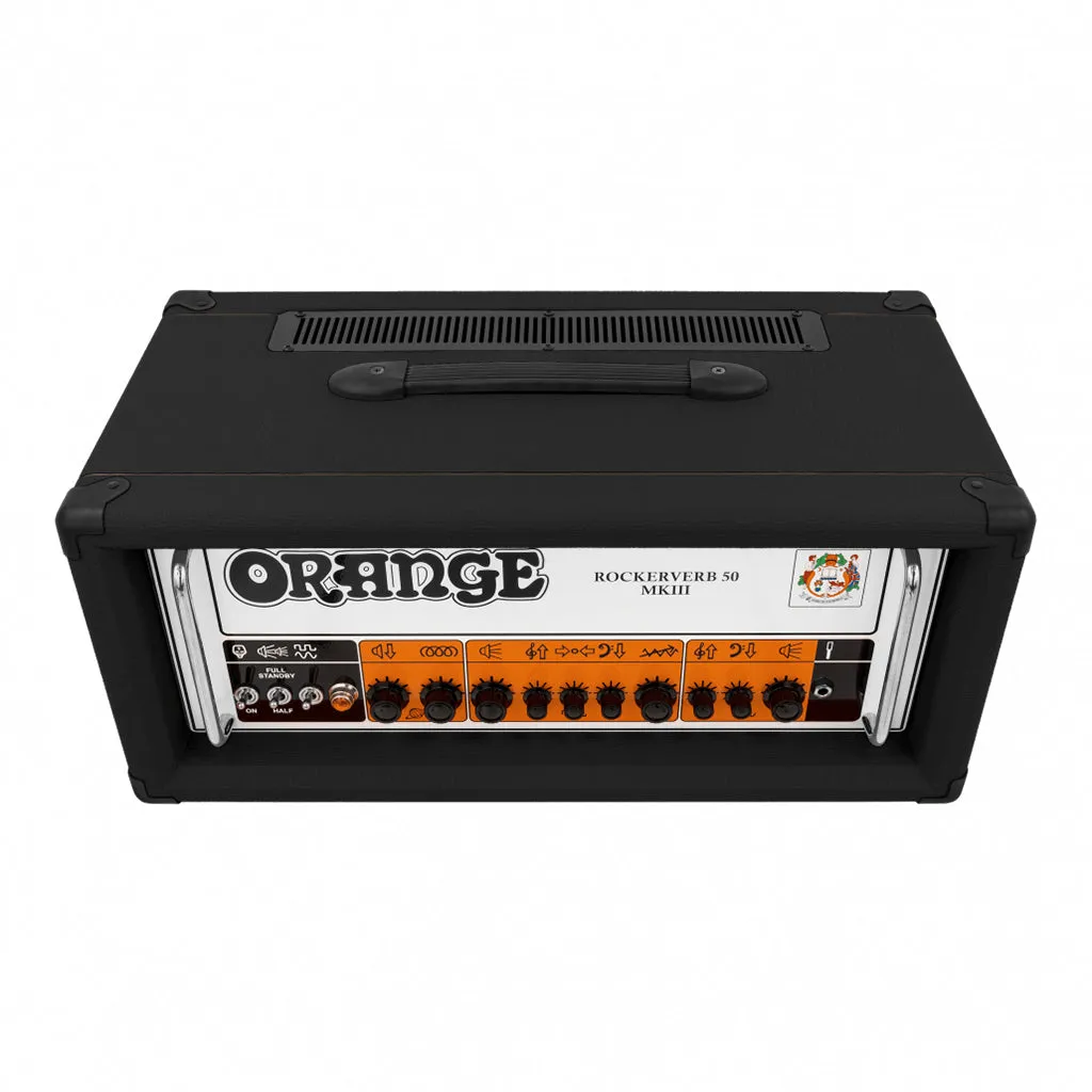 Orange Rockerverb 50H MKIII Head - Black