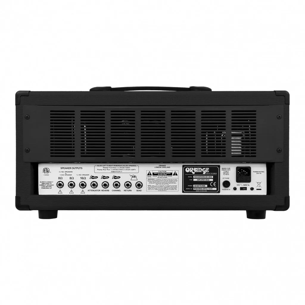 Orange Rockerverb 50H MKIII Head - Black