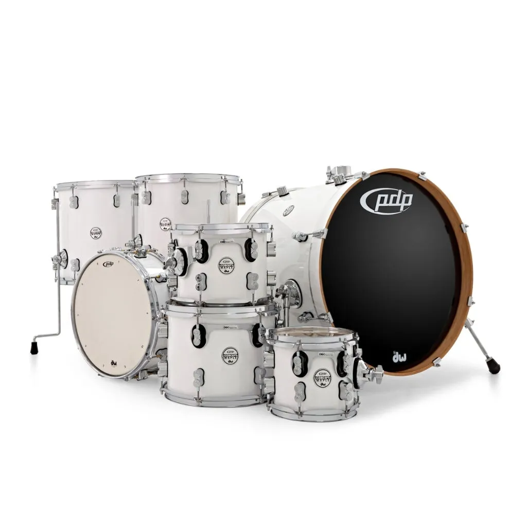 PDP Concept Maple 7-Piece Shell Pack - Pearlescent White
