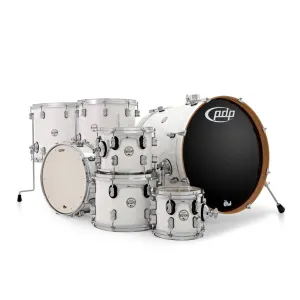PDP Concept Maple 7-Piece Shell Pack - Pearlescent White
