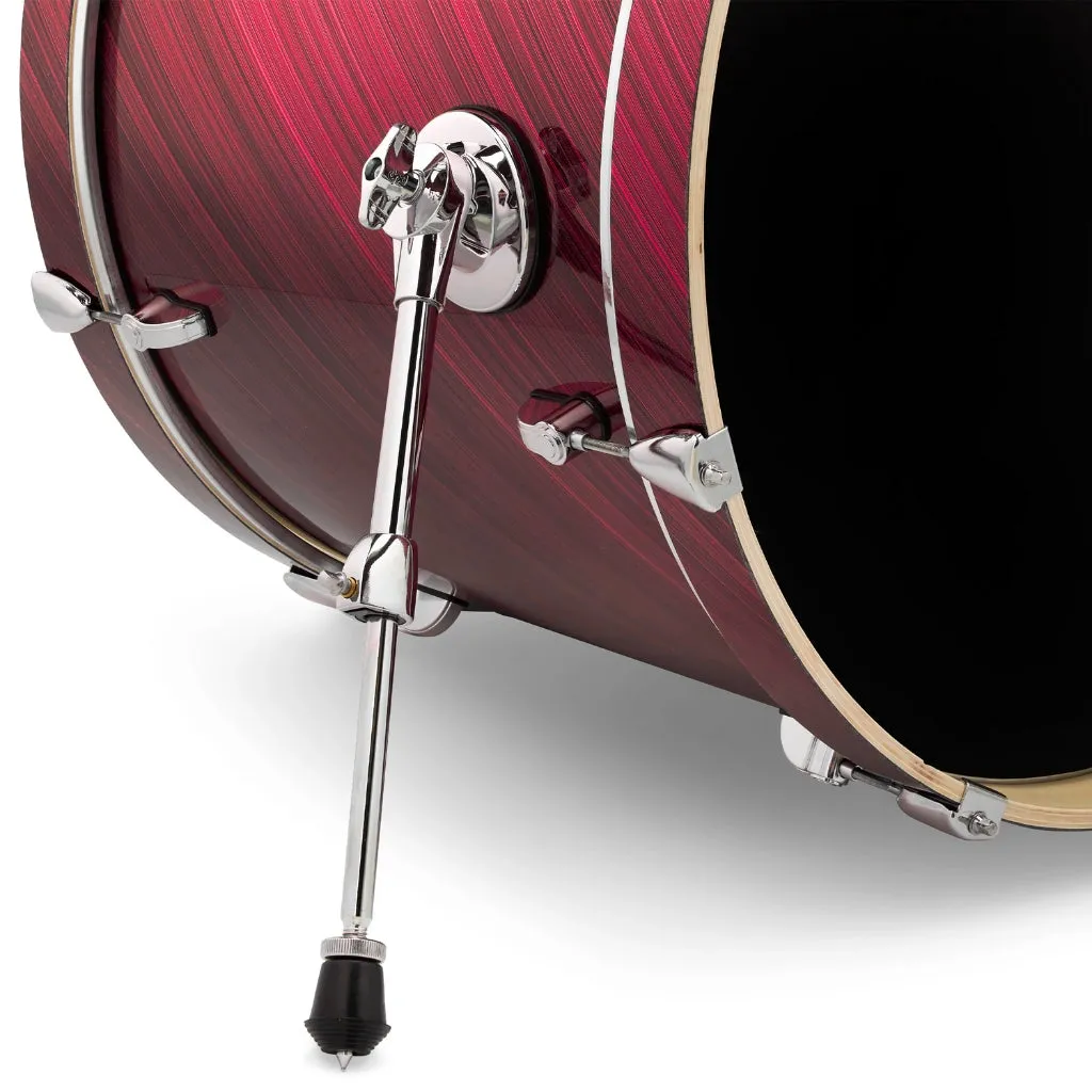 PDP Mainstage 5-Piece Complete Drum Set with Hardware and Cymbals - Twisted Cherry
