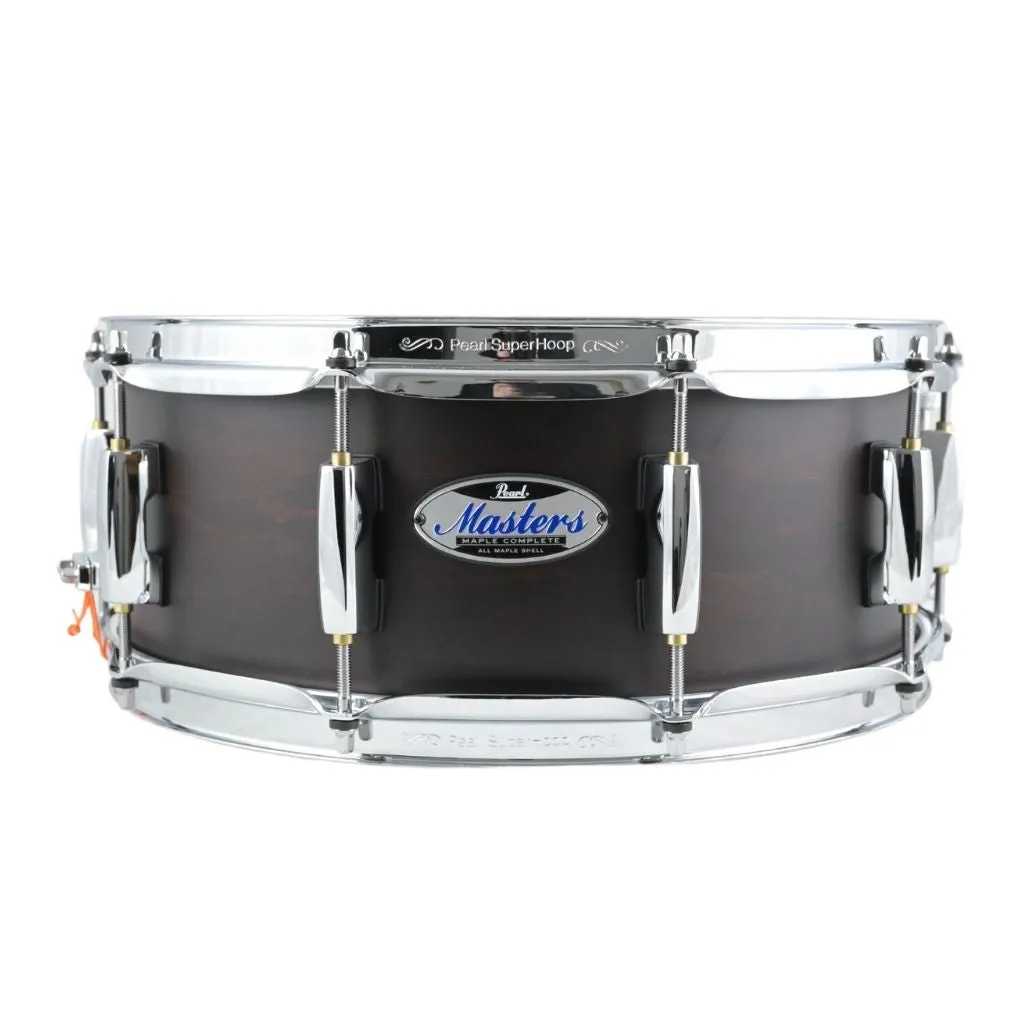 Pearl 14"x5.5" Masters Complete Snare Drum - Antique Walnut