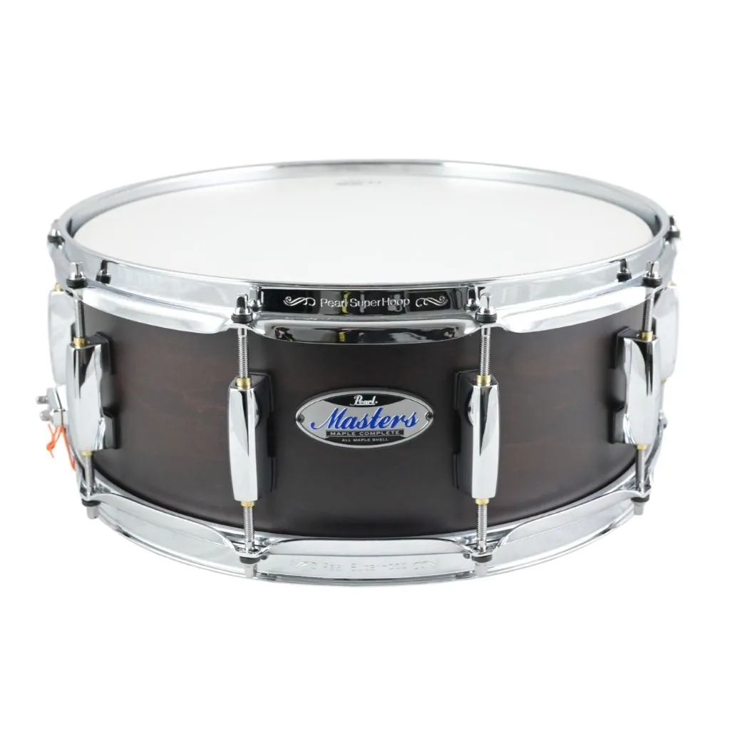 Pearl 14"x5.5" Masters Complete Snare Drum - Antique Walnut