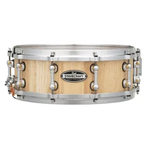 Pearl 14"x5" StaveCraft Thai Oak with Makha DadoLoc Snare Drum