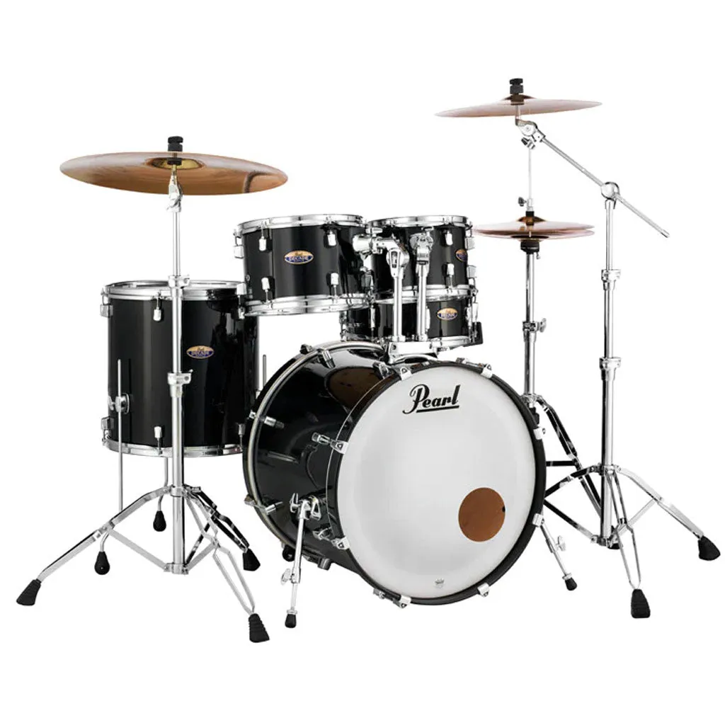 Pearl 22" Decade Maple 5-Piece Drum Kit Package with Zildjian Cymbals (I Series Pro) & 930 Series Hardware - Black Ice