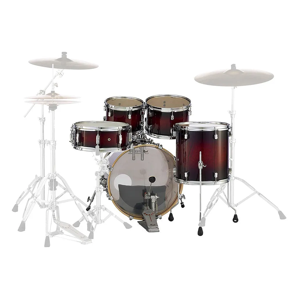 Pearl Decade Maple 5-Piece Shell Pack - Gloss Deep Red Burst