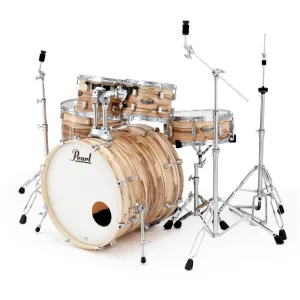 Pearl DMPC905SP/C-889K Decade Maple 5piece Fusion Kit with Hardware - Gloss Exotic Maple