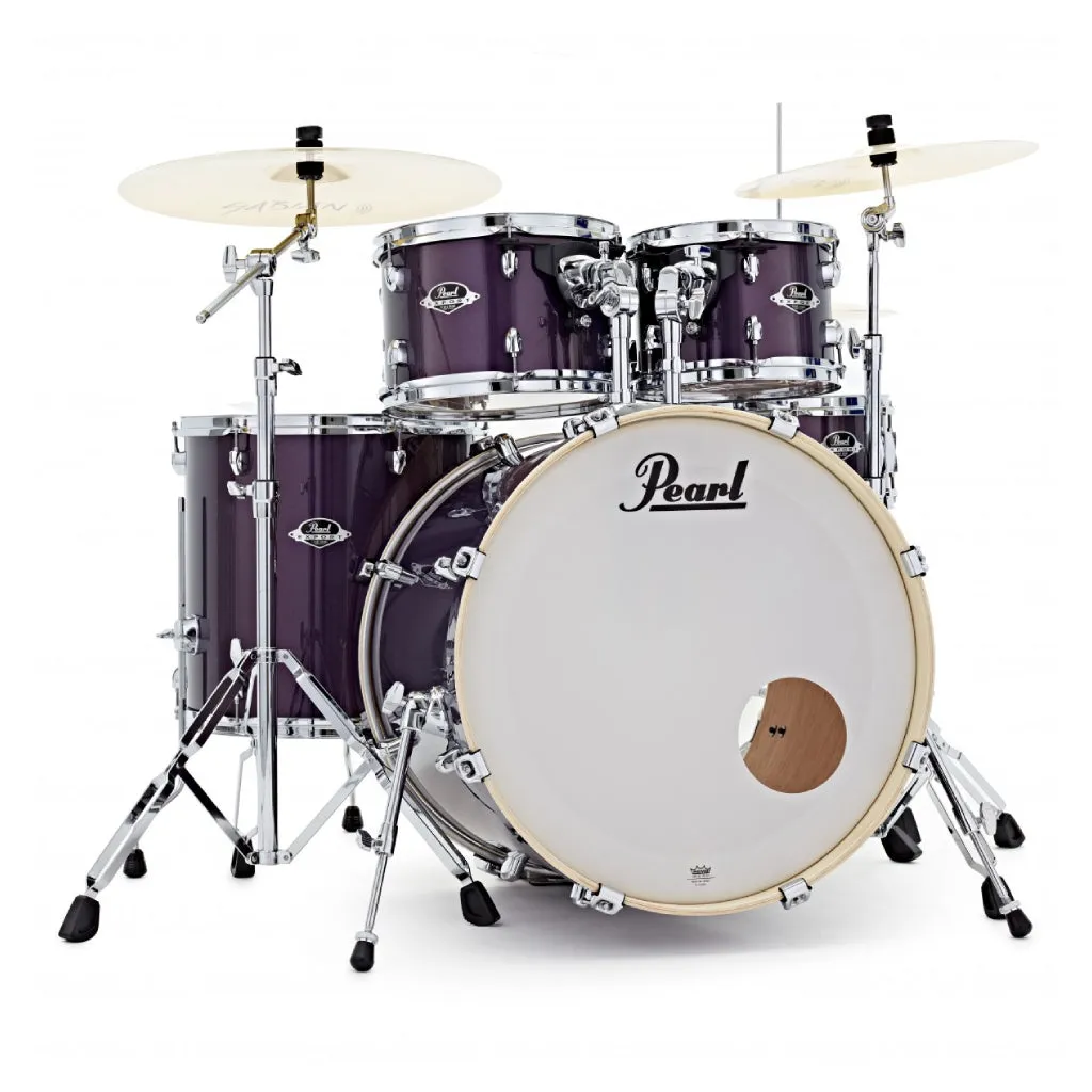 Pearl Export 5-Piece 20" Fusion Drum Kit w/ Hardware - Purple Nebula