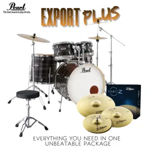 Pearl EXX Export Plus 22" Fusion Plus Kit Package - Amethyst Twist