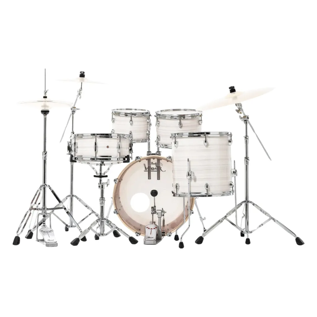 Pearl Limited Edition Export EXX 22" Fusion Plus Kit in Slipstream White with HWP834 Hardware Pack