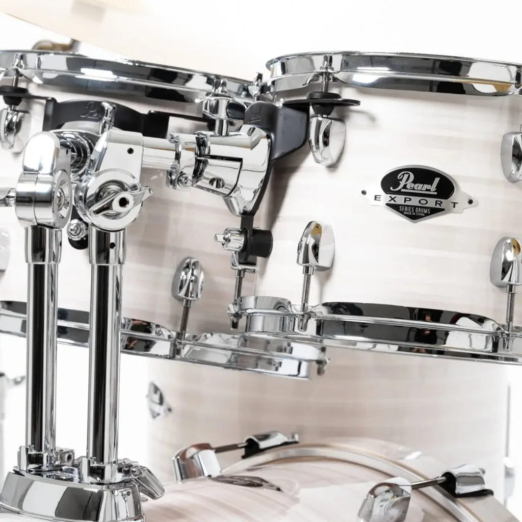 Pearl Limited Edition Export EXX 22" Fusion Plus Kit in Slipstream White with HWP834 Hardware Pack