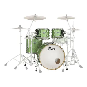 Pearl Master Maple Complete 4-Piece Shell Pack (10 x 7TT, 12 x 8TT, 16 x 16FT, 22 x 18BD) - Absinthe Sparkle
