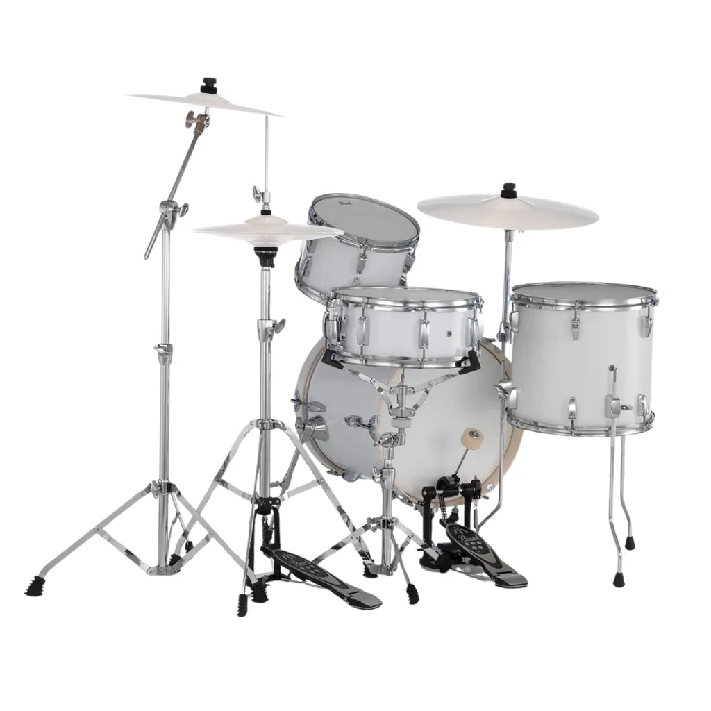 Pearl Midtown Series MT564C33 4-piece Drum Set with Hardware - Pure White