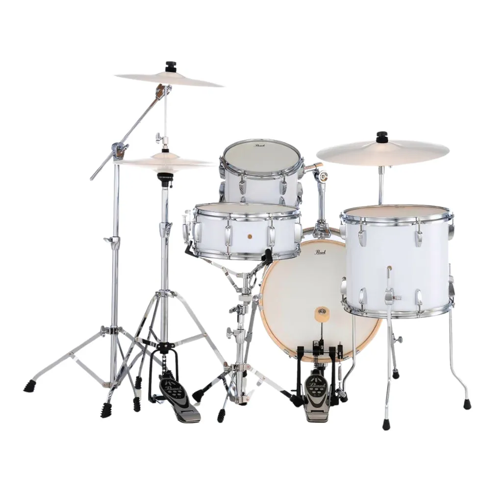 Pearl Midtown Series MT564C33 4-piece Drum Set with Hardware - Pure White