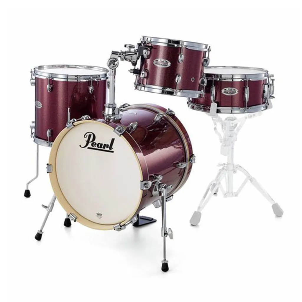 Pearl Midtown Shell Pack - 10, 13FT ,13S , 16K - Black Cherry Glitter
