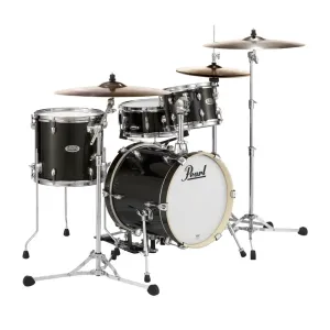 Pearl Midtown Shell Pack - 10, 13FT ,13S , 16K - Black Gold Sparkle w/ Hardware