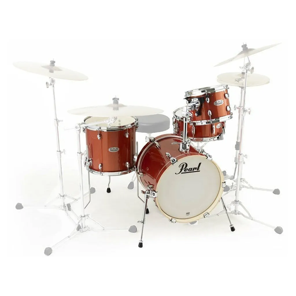 Pearl Midtown Shell Pack - 10, 13FT, 13S, 16K - Orange Crush