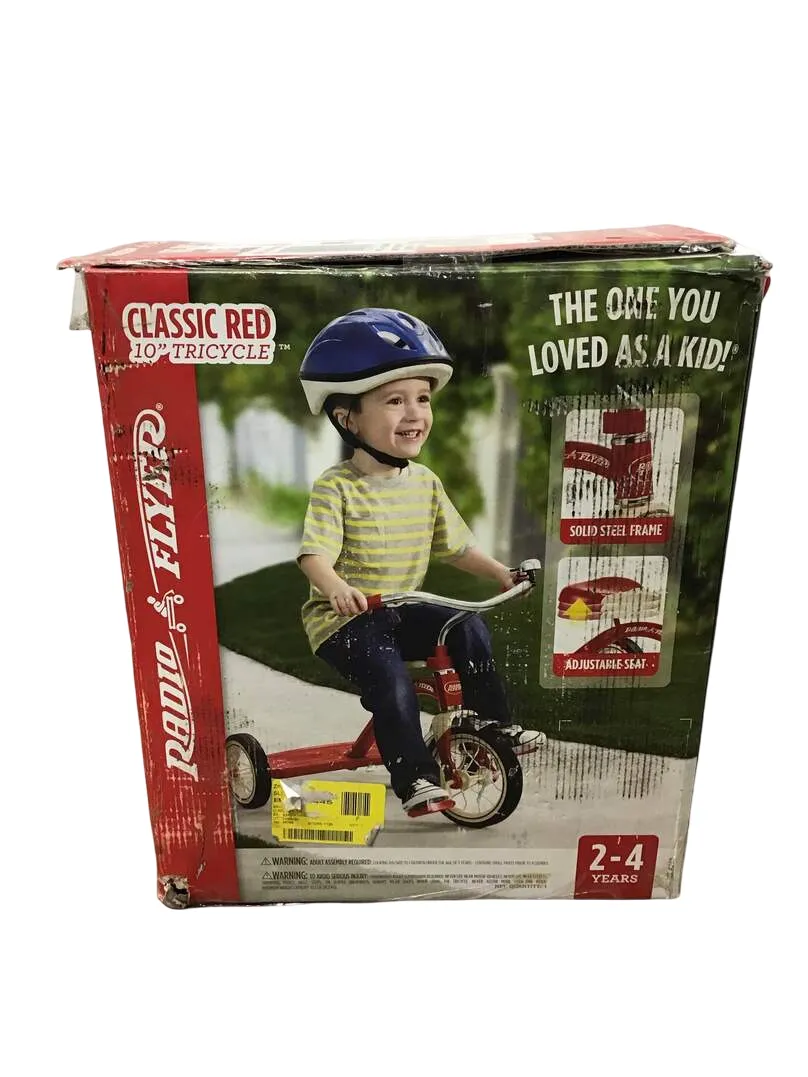 Radio Flyer Classic Tricycle, Red, 10"