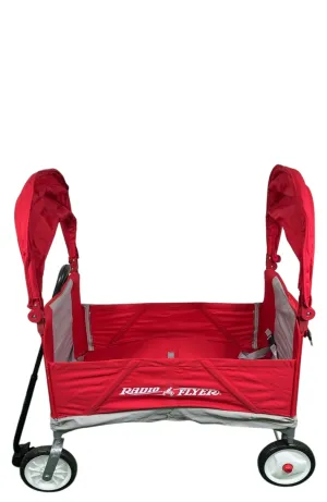 Radio Flyer Dual Canopy Family Wagon