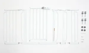 Regalo Widespan Extra Wide Baby Gate, White
