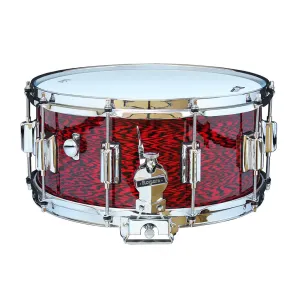 Rogers 14"x6.5" Beavertail Dyna-Sonic Snare Drum - Red Onyx