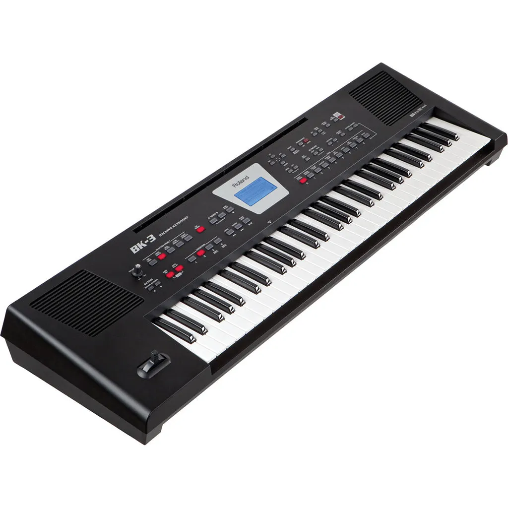Roland BK-3 Backing Keyboard - Black