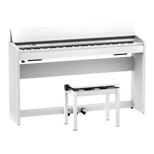 Roland - F701 Digital Piano - White