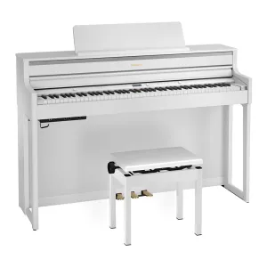 Roland HP704 Digital Piano - White