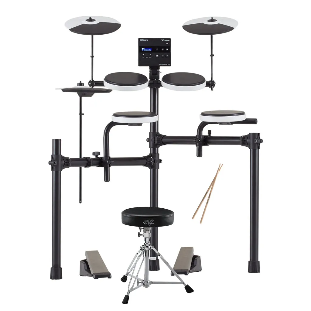 Roland TD02K V-Drums Kit & Hardware Bundle