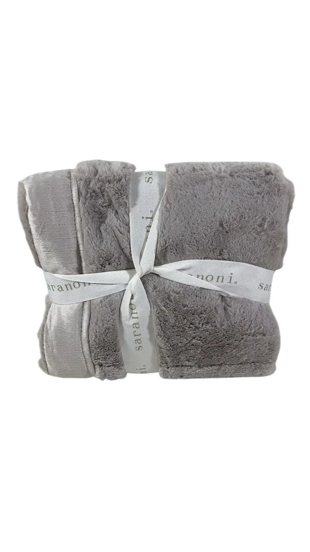 Saranoni Extra Large Lush Blanket, Feather