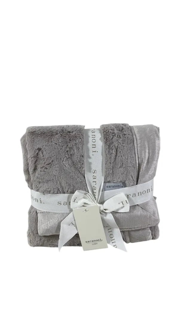 Saranoni Extra Large Lush Blanket, Feather