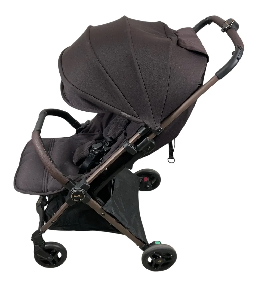 Silver Cross Jet 5 Super Compact Stroller, 2024, Ganache