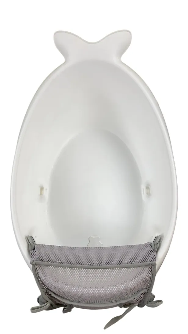 Skip Hop Moby Bath Smart Sling 3-Stage Bathtub, White