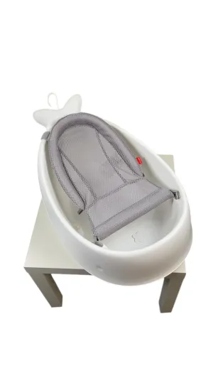 Skip Hop Moby Bath Smart Sling 3-Stage Bathtub, White