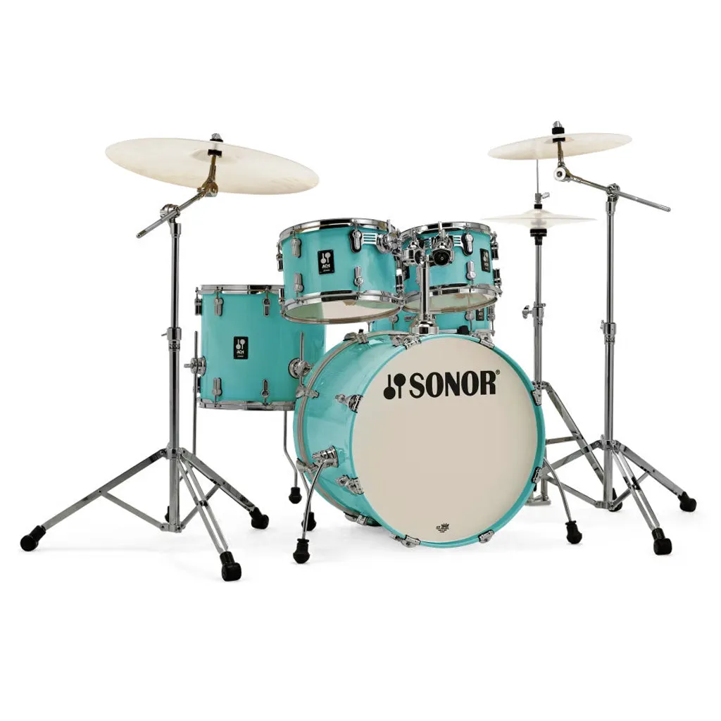 Sonor AQ1 Series Studio 5-Piece Kit with 2000 Series Hardware Set - Light Green
