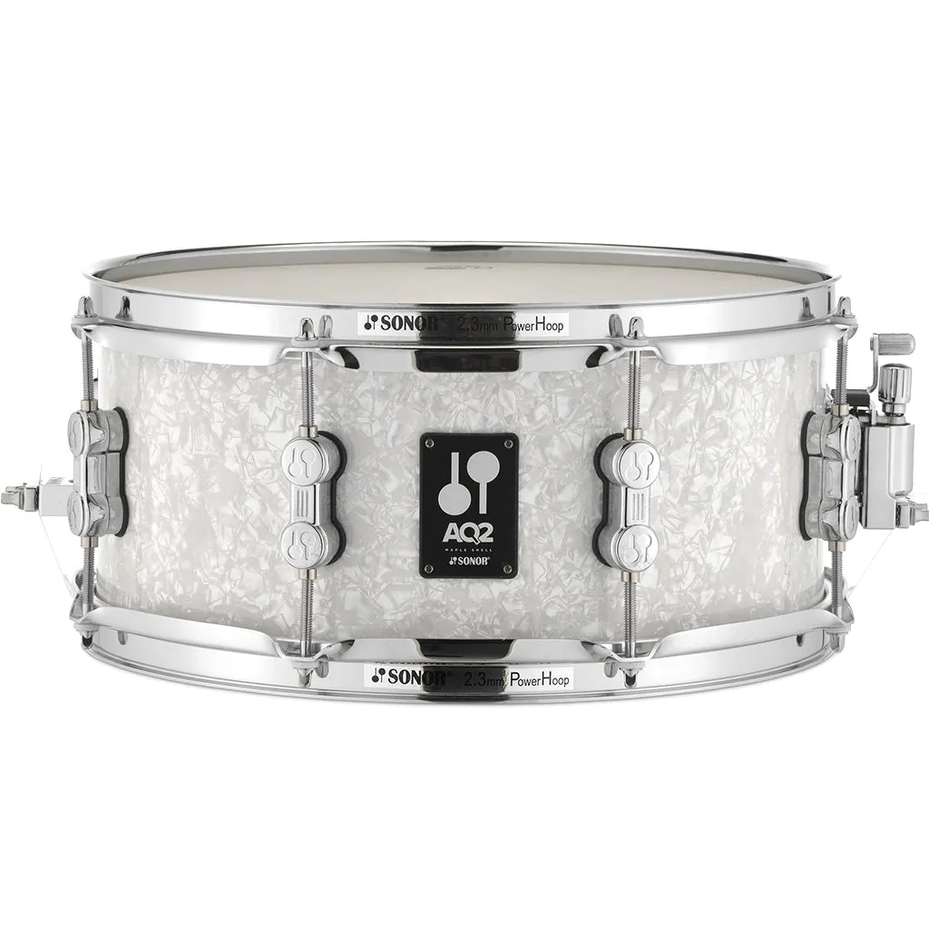 Sonor AQ2 13"x6" Snare Drum - White Pearl