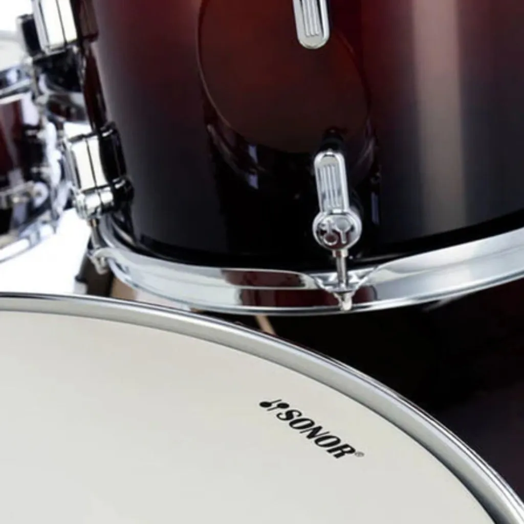 Sonor AQ2 Series Stage 5-Piece Shell Pack with 4000 series Hardware - Brown Fade