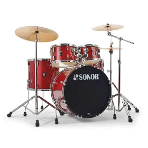 Sonor AQX Stage Set - Red Moon Sparkle