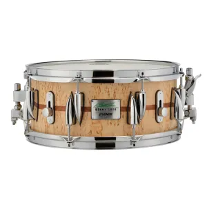 Sonor Benny Greb 13"x5.75" Signature Snare Drum - Scandinavian Birch Veneer, Centered "Bubinga" inlay