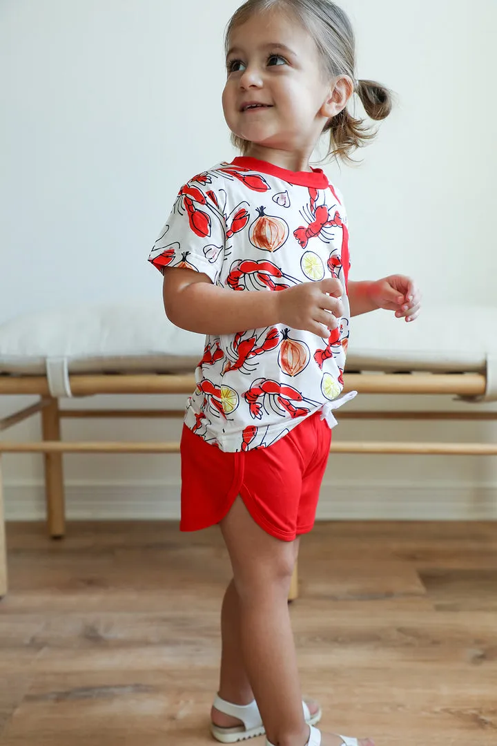 Southern Slumber Crawfish Bamboo Varsity Set