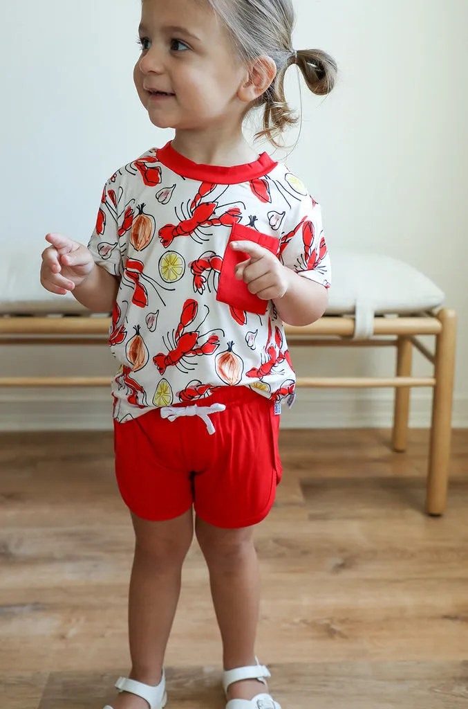 Southern Slumber Crawfish Bamboo Varsity Set