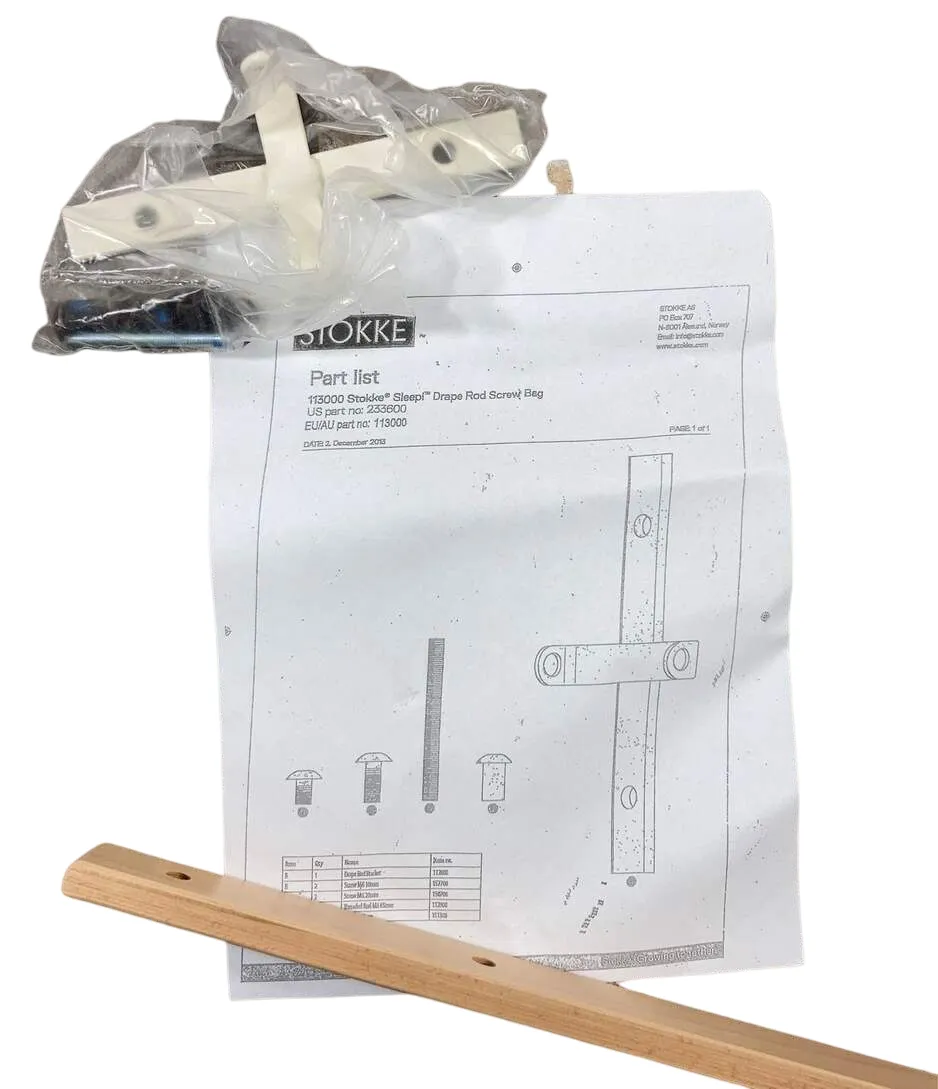 Stokke Sleepi Drape Rod, Natural, V2