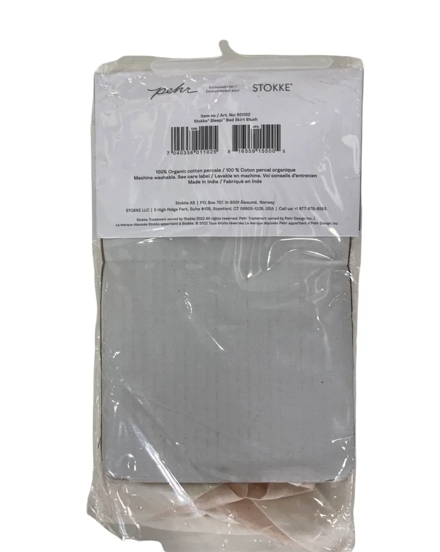 Stokke Sleepi Mini Bed Skirt, Blush, V3
