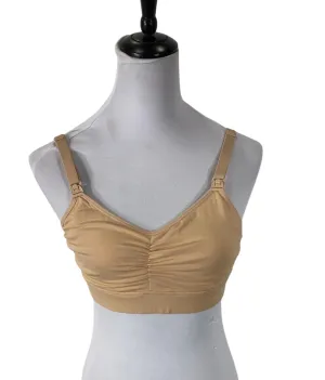 Storq Comfort Zone Nursing Bra, Latte, Size 2
