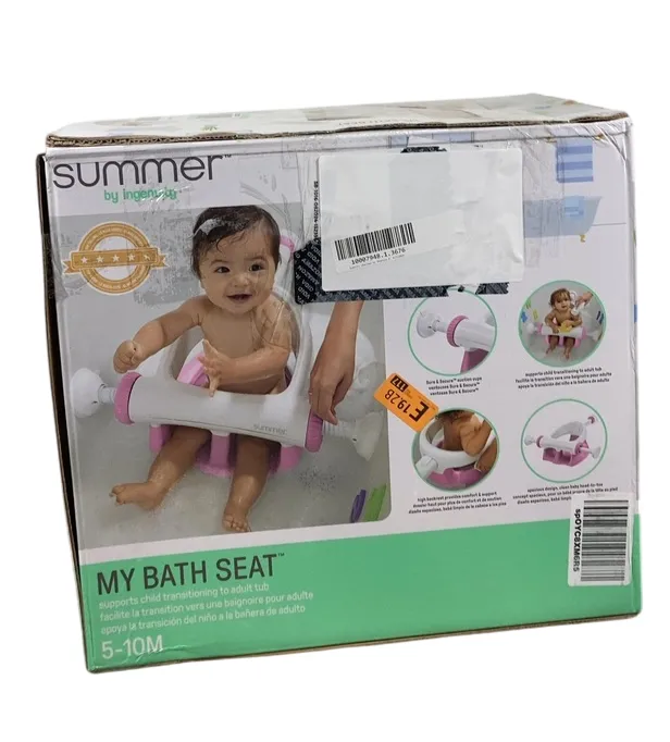 Summer Infant My Bath Seat, Pink