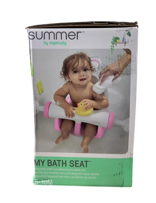 Summer Infant My Bath Seat, Pink