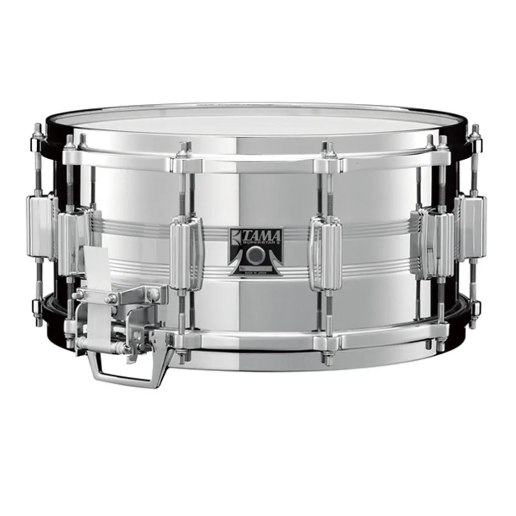Tama 50th Limited Mastercraft Steel 14"x6.5" Snare Drum - Metallic Steel
