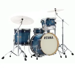 Tama CL48S Superstar Classic 4-Piece Shell Pack with 18" Bass Drum - Blue Lacquer Burst