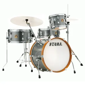 Tama Club-JAM 4-Piece Complete Kit with 18" Bass Drum and Hardware - Galaxy Silver