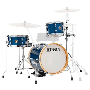 Tama Club-JAM Suitcase 3-Piece Complete Kit with 16" Bass Drum - Indigo Sparkle